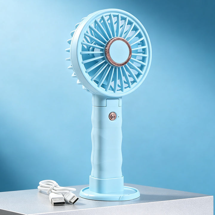 Damen Tragbarer Handventilator mit ergonomischem Griff und leistungsstarker Luftstromtechnologie Karnz