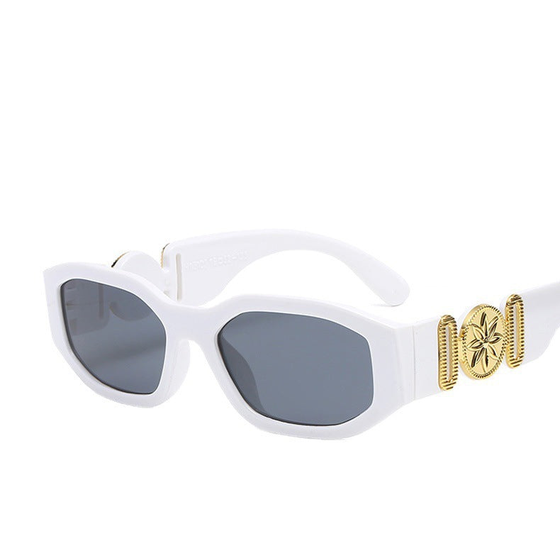 Damen Trendige und stilvolle Sonnenbrille mit luxuriösen Details Karnz