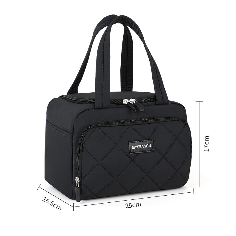 Isolierte gesteppten Lunch-Kühltasche Karnz