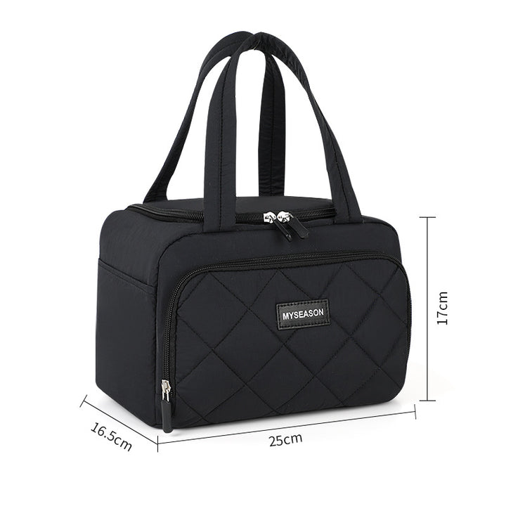 Isolierte gesteppten Lunch-Kühltasche Karnz