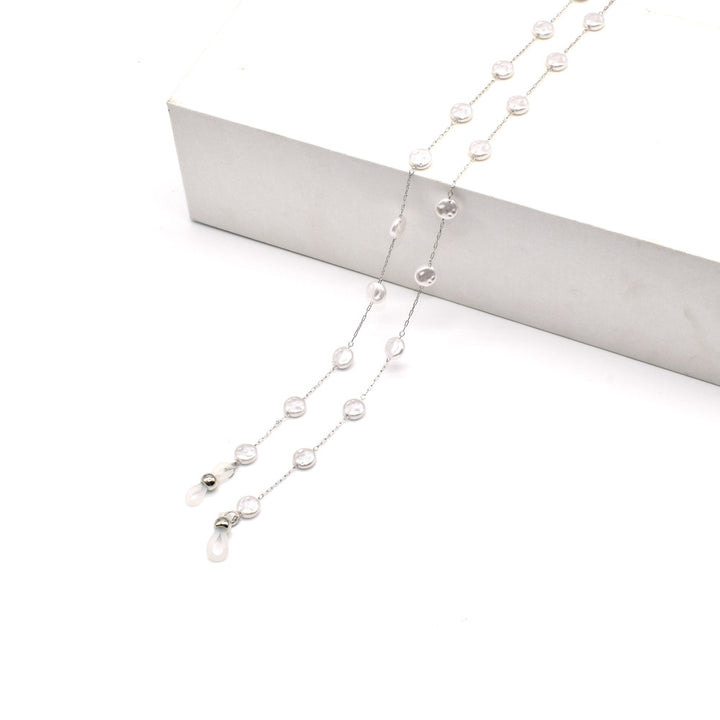 Elegante perlenverknüpfte Brillenband Karnz 1786692184