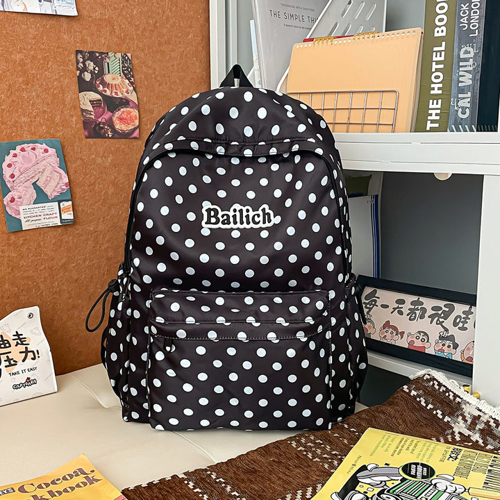Fun gemusterter Schulrucksack Karnz