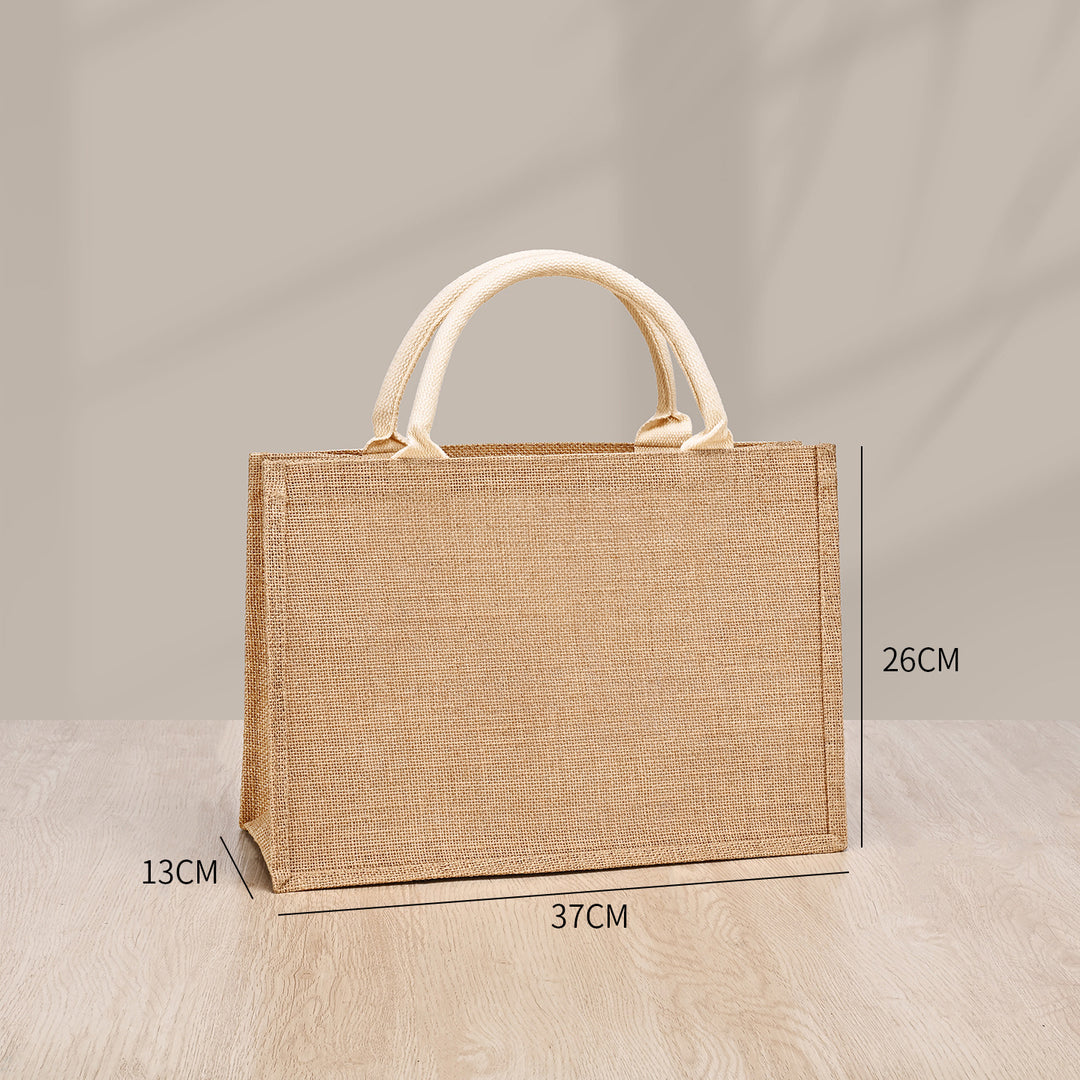 Umweltfreundliche Jute-Tragetasche Karnz