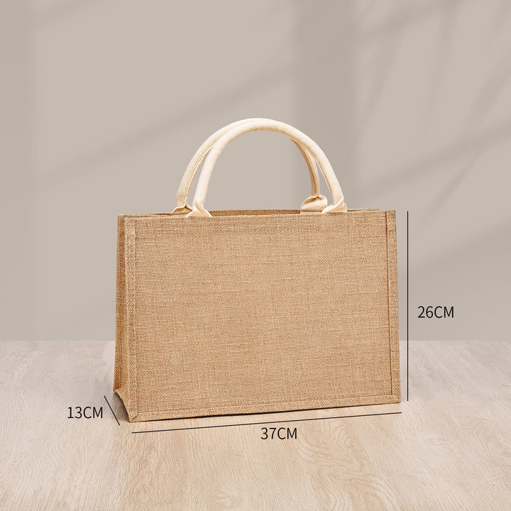 Umweltfreundliche Jute-Tragetasche Karnz