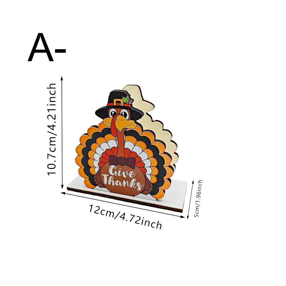 Dekofigur Thanksgiving Truthahn Karnz