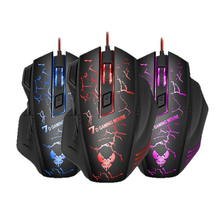 Hochpräzise Gaming-Maus mit einstellbarem DPI Karnz