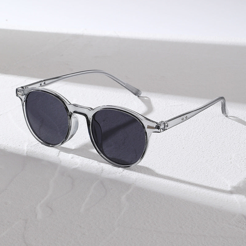 Stylische Runde Rahmen Sonnenbrille Karnz