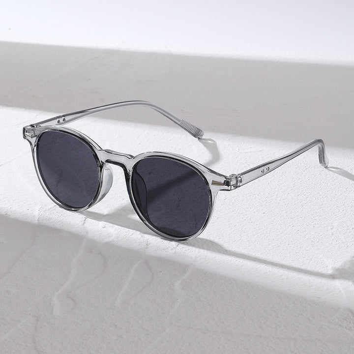 Stylische Runde Rahmen Sonnenbrille Karnz