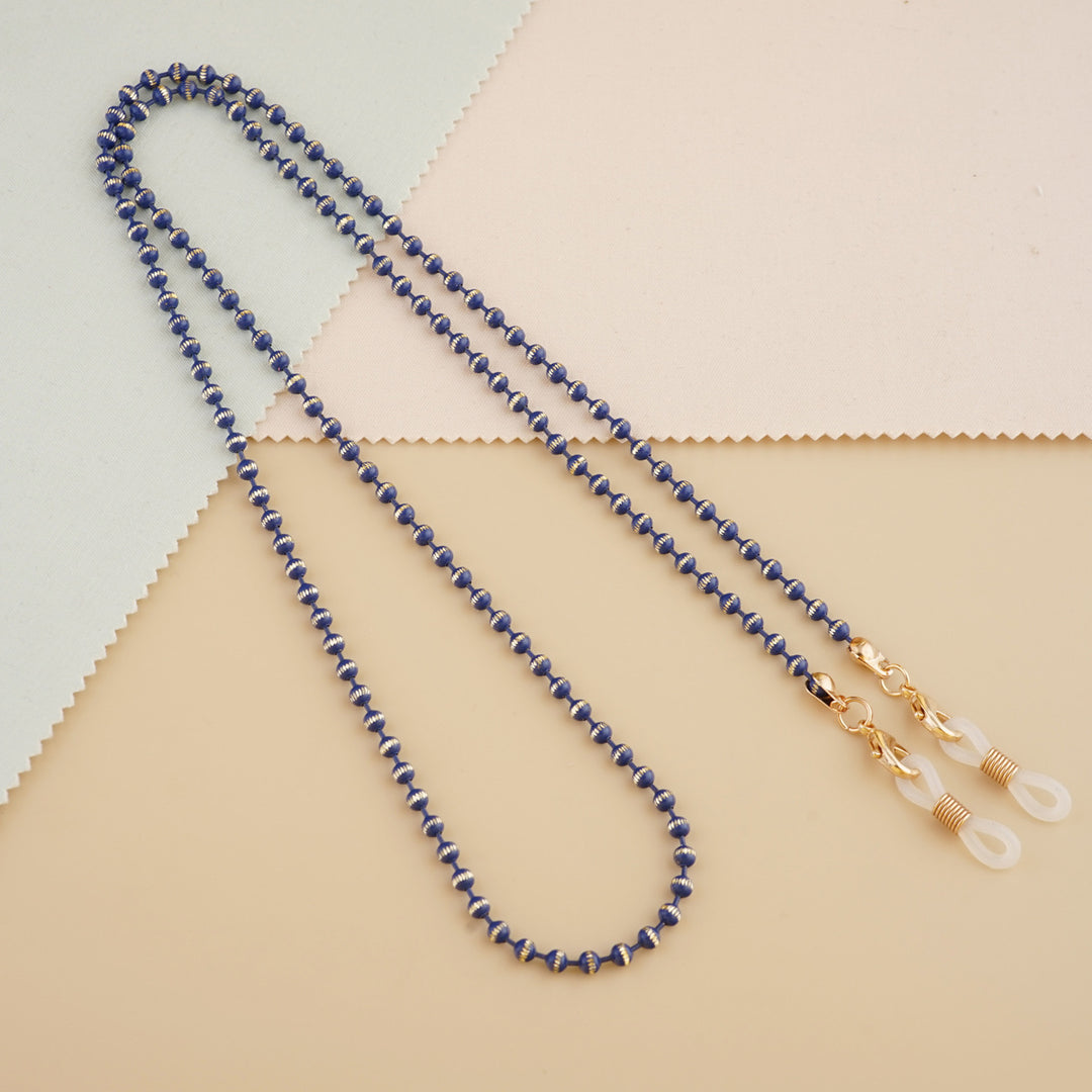 Stylische Perlen-Brillenband Karnz