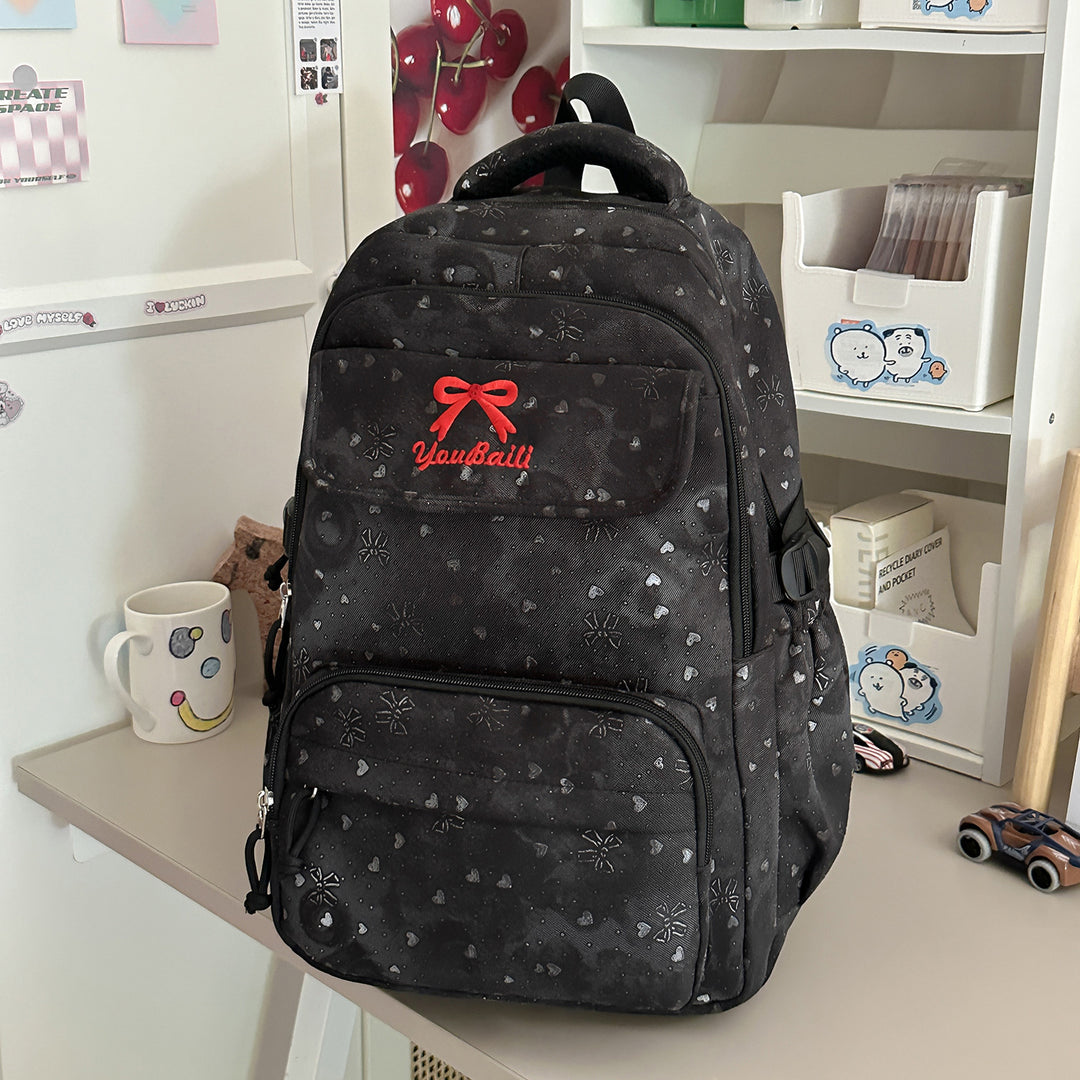 Verspielt Illustrierter Grafik Rucksack Karnz