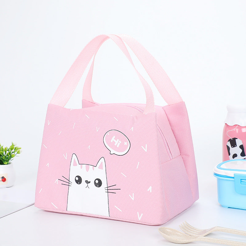 Süße Bärenprint isolierte Lunch-Tasche Karnz
