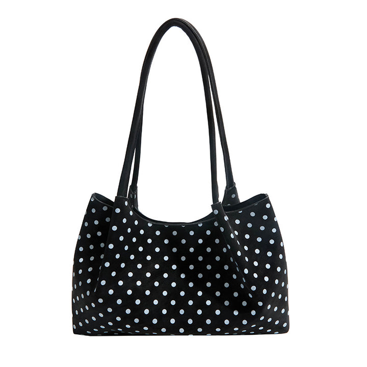 WoChic Polka Dot Schultertasche Karnz
