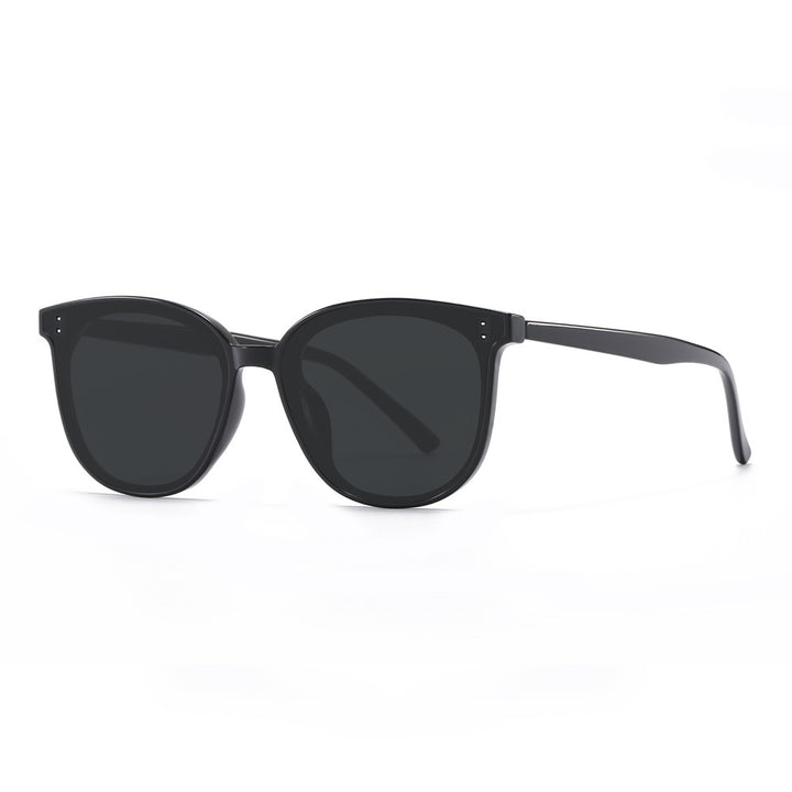 Damen Modische quadratische Sonnenbrille mit robustem Rahmen und UV-Schutz Karnz