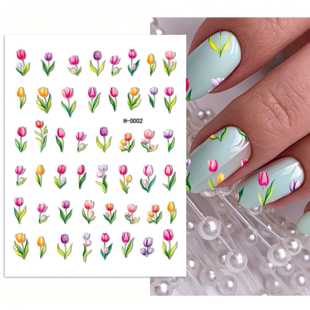 Kreative Nagelkunst Aufkleber