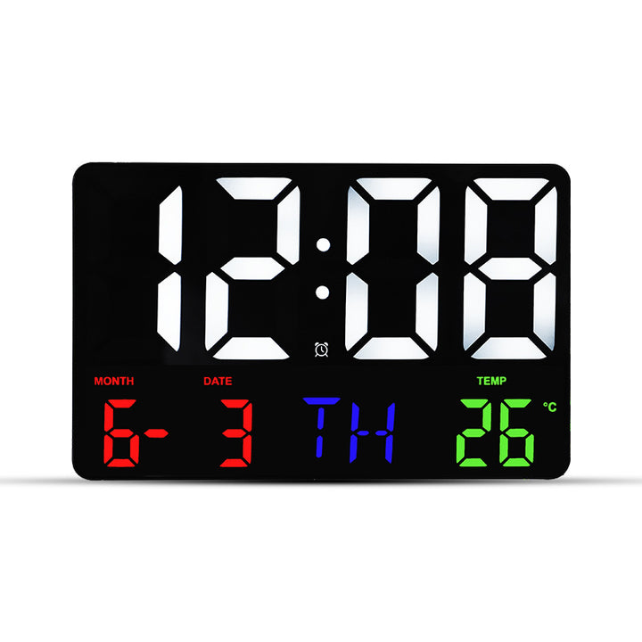 Digitaler Wandwecker mit Multifunktionalem Led-Display Karnz