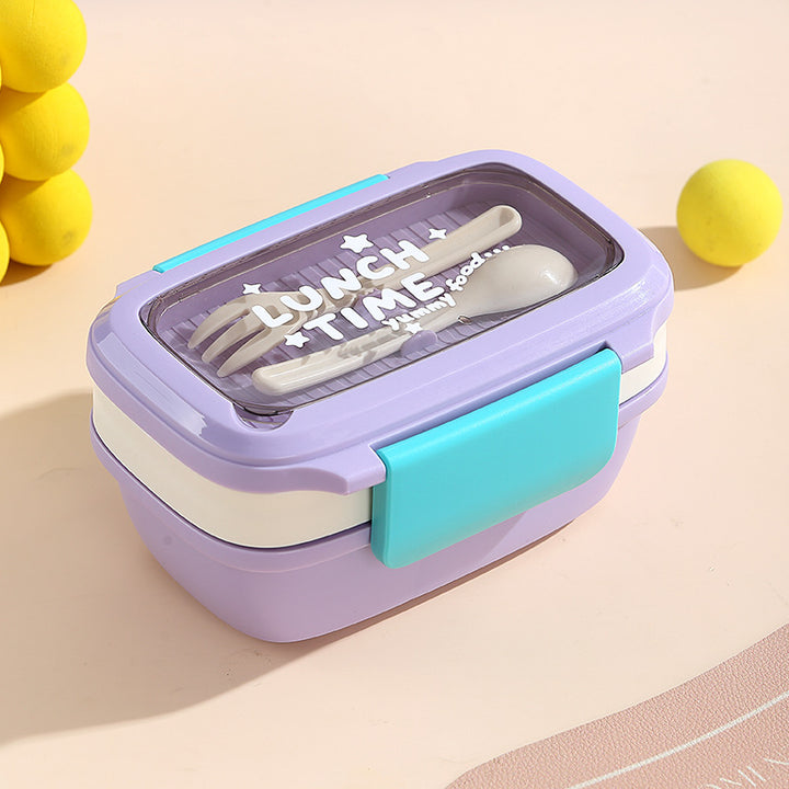 Doppelschichtige isolierte Lunchbox