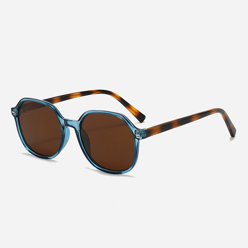 Damen modische Sonnenbrille im extravaganten Schildpatt-Design Karnz