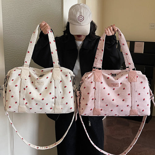 Verspielte Blumige Reisetasche
