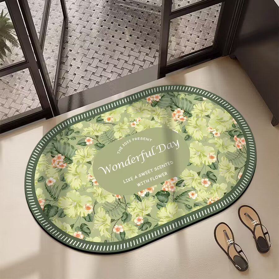 Stylische dekorative Fußmatte für Innenräume