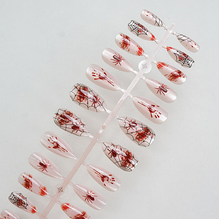 Halloween-Themen Press-On Nagelkunst Set Karnz