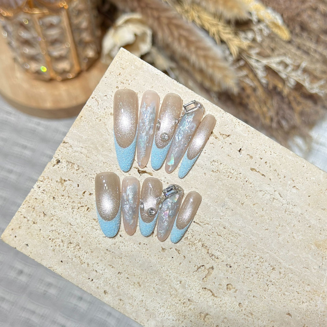 Stylisches Stiletto Nagelkunst Set Karnz