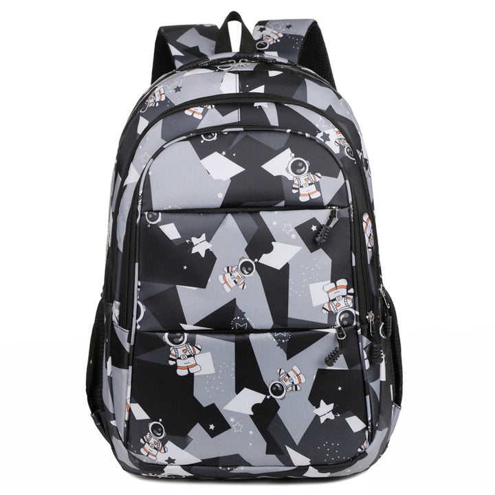 Modischer Schulrucksack mit Astronauten-Motiv Karnz