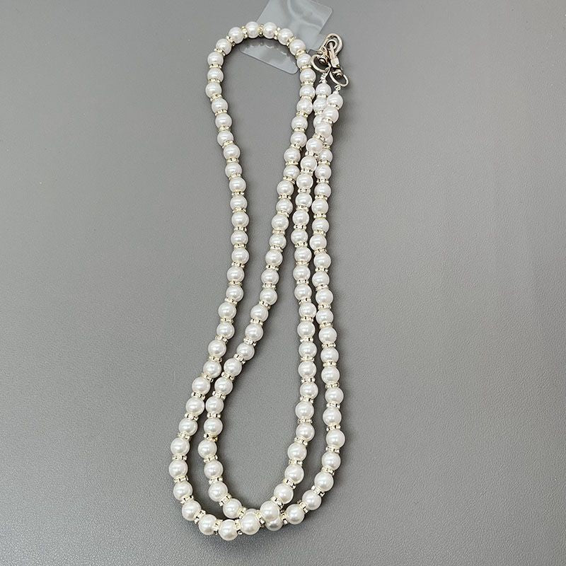 Elegante Perlenhalskette Karnz