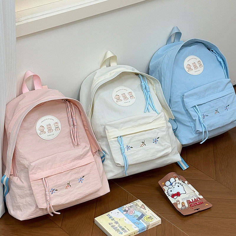 Bestickter lässiger Rucksack Karnz
