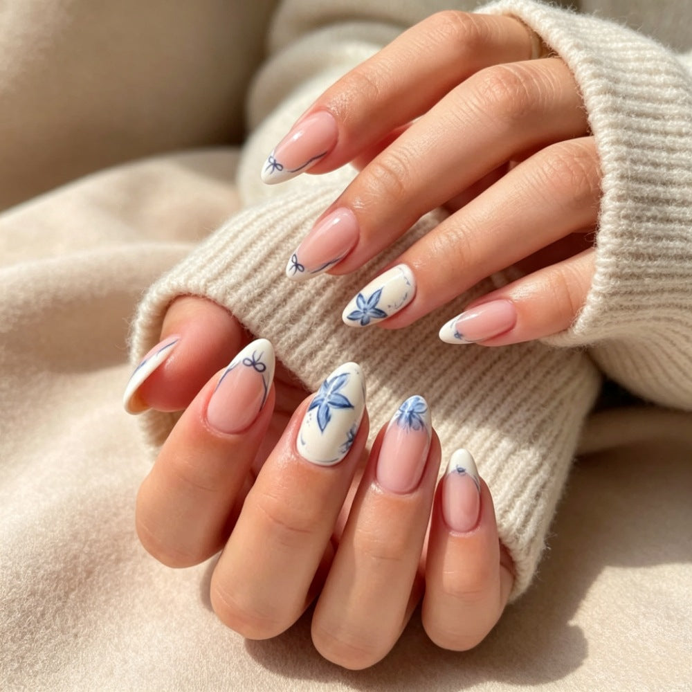 Blumen Decorative Gel Nagelverlängerungen