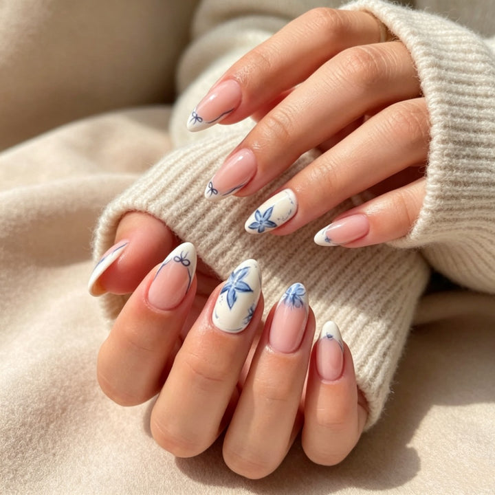 Blumen Decorative Gel Nagelverlängerungen