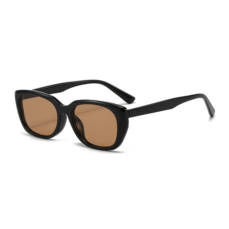 Übergroße quadratische Sonnenbrille