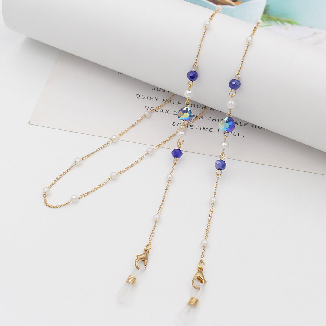 Elegante gestufte Perlenkette Karnz