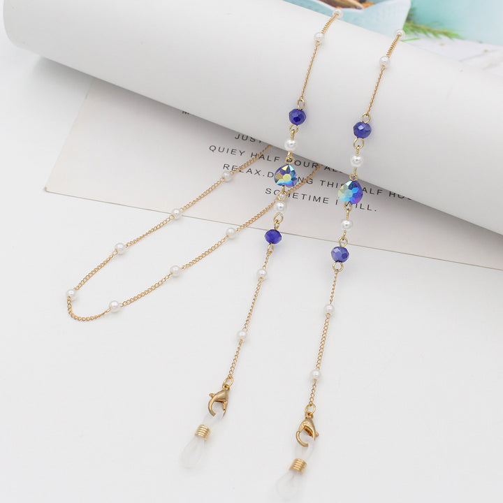 Elegante gestufte Perlenkette Karnz
