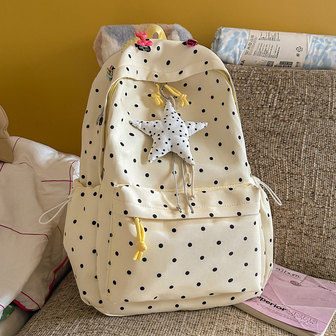 Polka Dot Leichter Rucksack Karnz