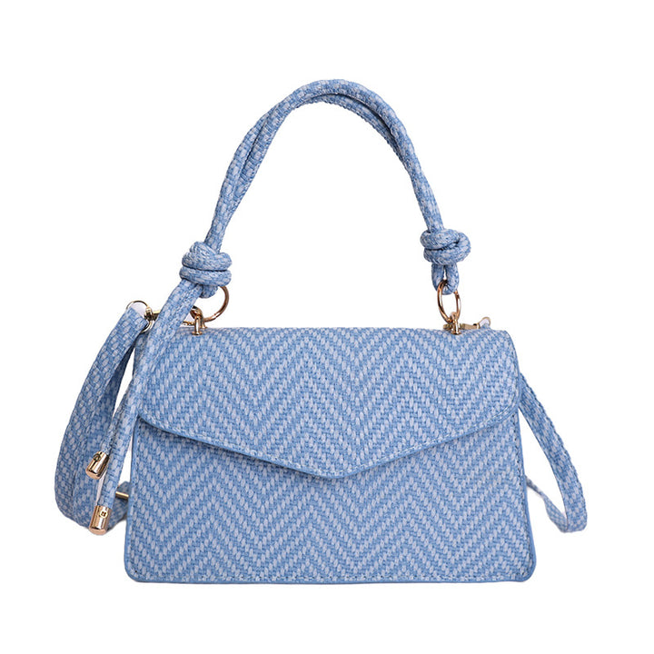 WoElegant Texturiertes Stoffhandtasche Karnz
