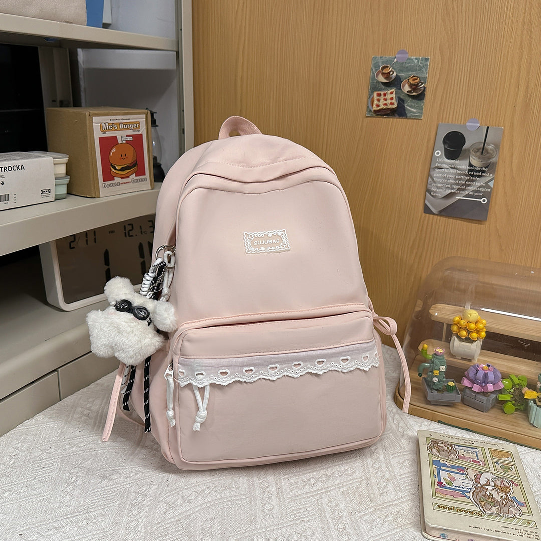 Stylischer kompakter Mini-Rucksack mit niedlichen Akzenten Karnz