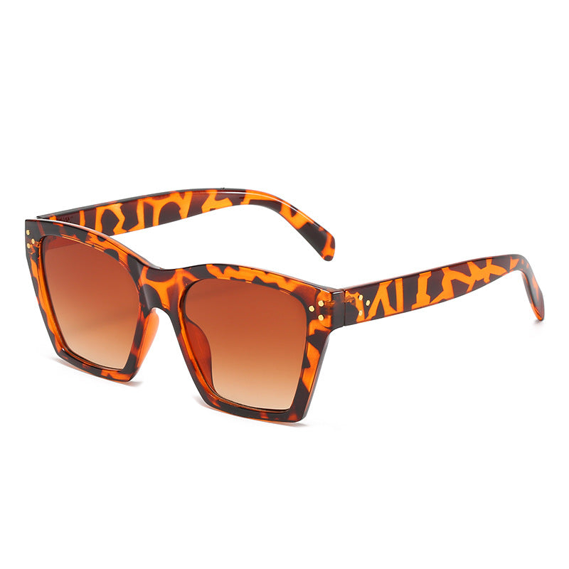 Damen große modische Sonnenbrille Karnz