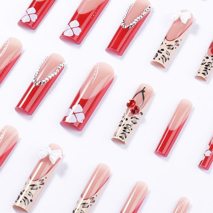 Künstlerisches Press-On Nagelset