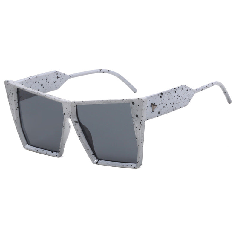 Damen geometrische Sonnenbrille mit innovative Gläsern Karnz