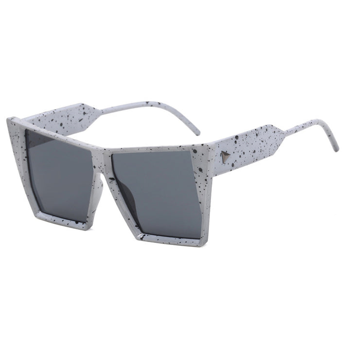 Damen geometrische Sonnenbrille mit innovative Gläsern Karnz