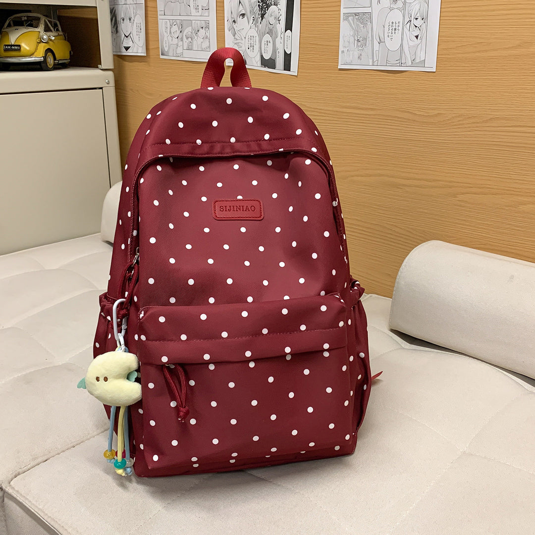Stylischer Gepunkteter Rucksack Karnz 1791205577