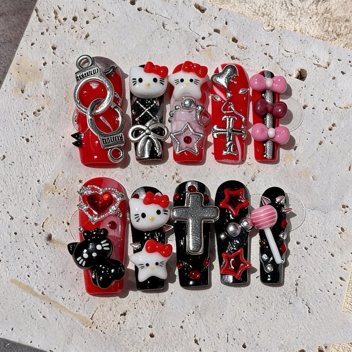 Einzigartiges thematisches dekoratives Nail Art Set