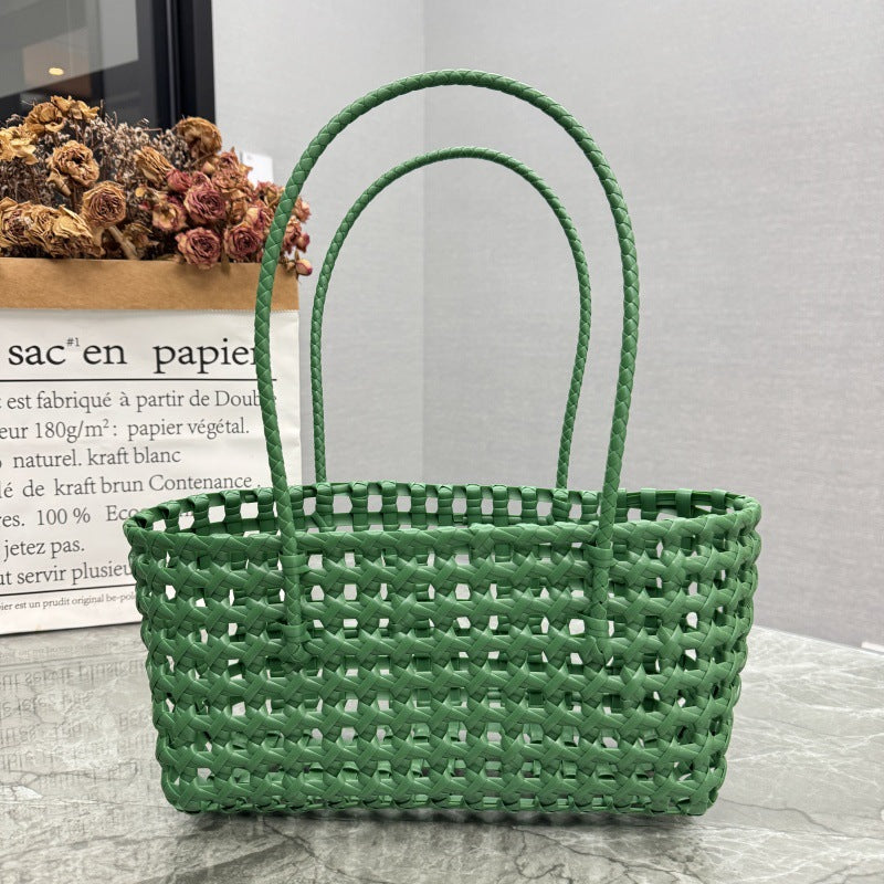 Handgefertigte Basttasche Karnz