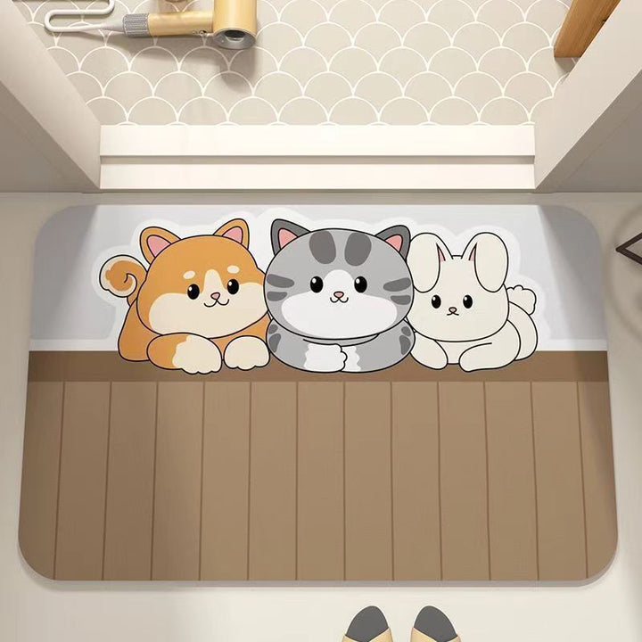 Cutes Tier-Themen Plüschbereichs matte