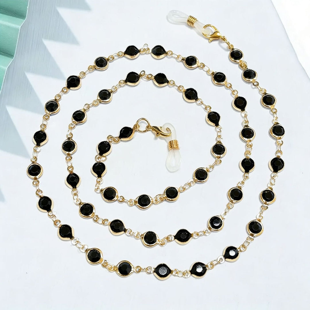 Elegante Perlbrillekette Karnz