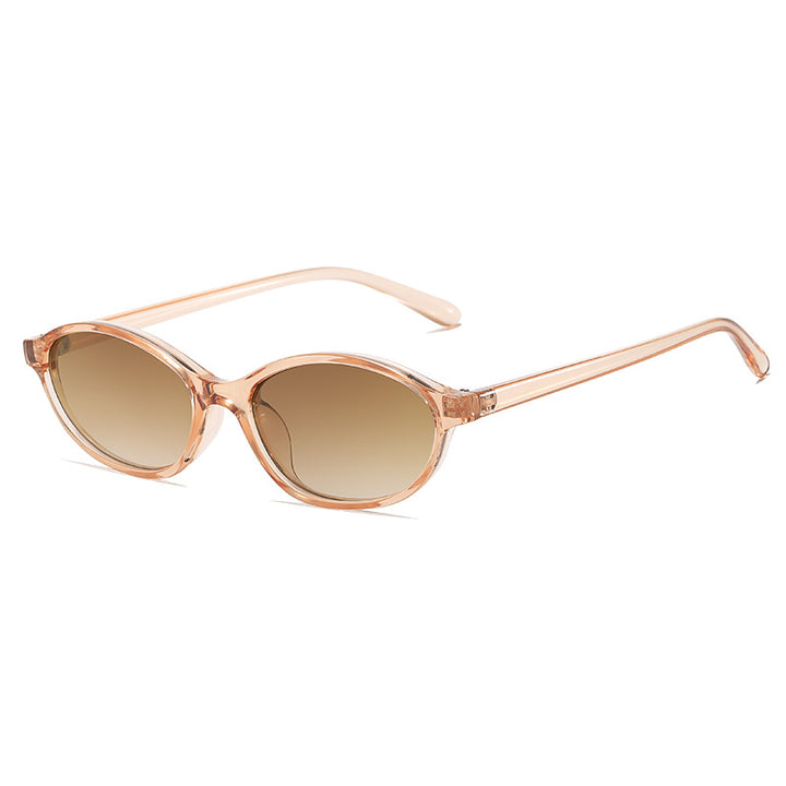 Elegante Vintage-inspirierte ovale Sonnenbrillen Karnz