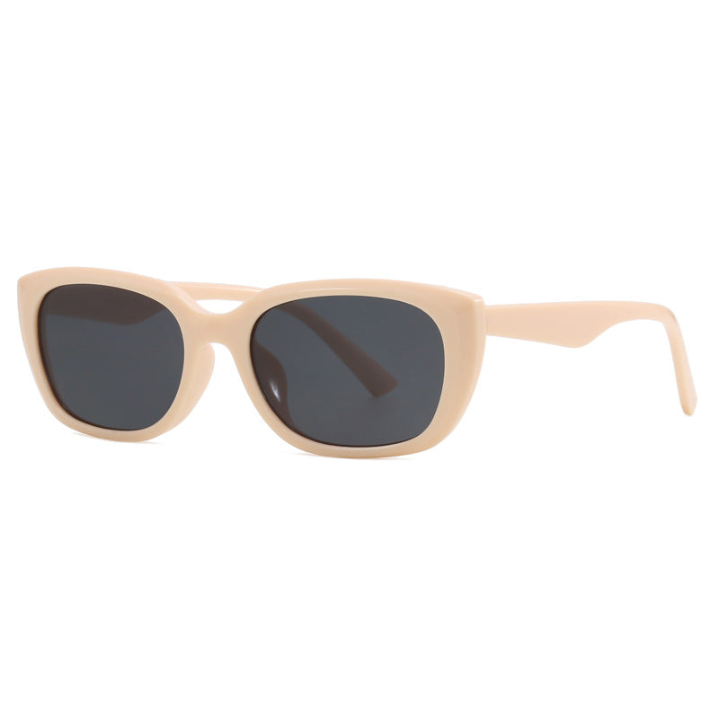 Damen trendige Cat-Eye Sonnenbrille im minimalistischen Design Karnz