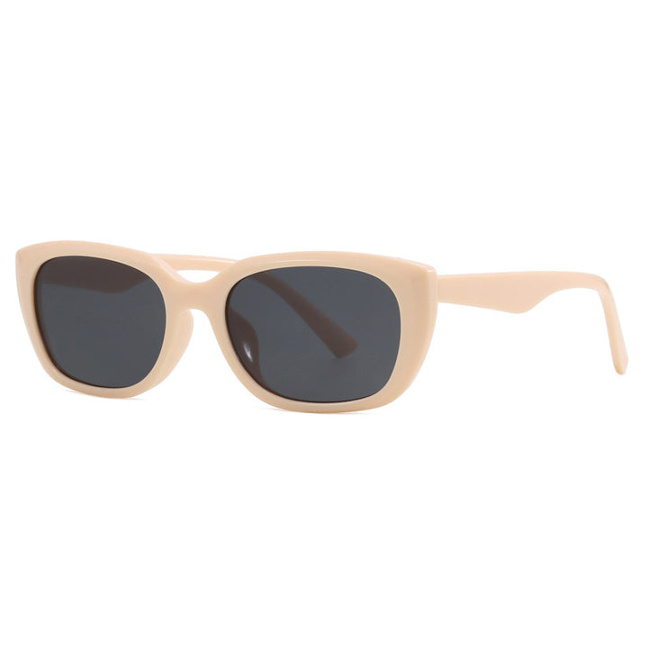 Damen trendige Cat-Eye Sonnenbrille im minimalistischen Design Karnz