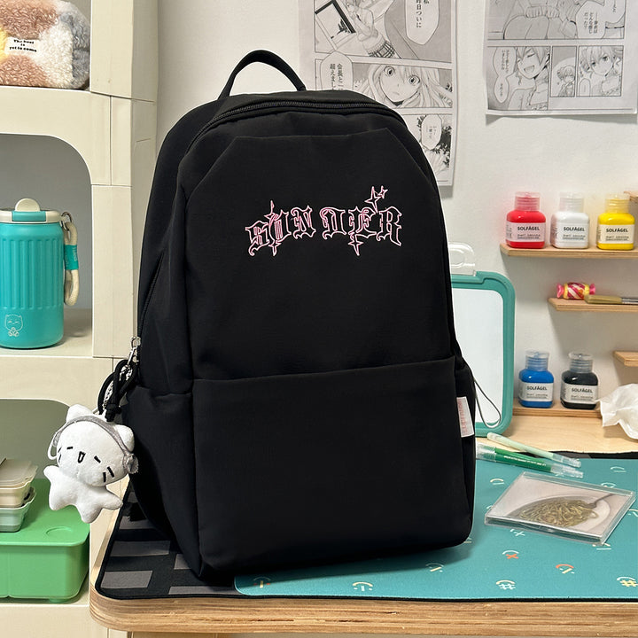 Stylische gestickte Rucksack Karnz 1791206064