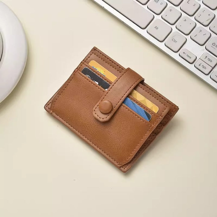 Minimalistischer Lederkartenhalter Karnz
